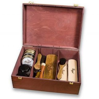 Classic-Shoe-Shine PflegeBox Füllung  Basic